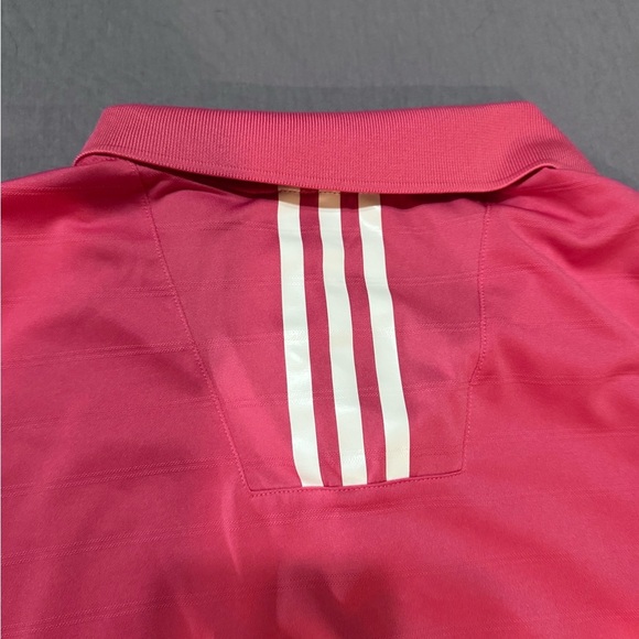 Men's Red Adidas Polo Shirt sz 2xl - Picture 3 of 3